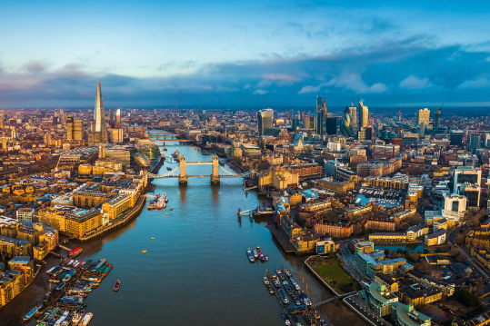 London—Aerial-view